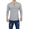 thumbnail image 1 of Playeras John Leopard Henley Ajuste Perfecto Slim Fit Cd, 1 of 8