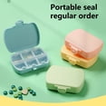 thumbnail image 7 of Dengjunhu Pill Organizer, Portable Pill Dispenser, Moisture-Proof Travel Pill Case for Vitamin, Medicine, Fish Oil/Supplements Extra Large 6 compartments, 7 of 7