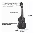 thumbnail image 4 of Ukelele Soprano Acústico De 21 Pulgadas Para Niño Negra Lab.G  Ukulele Soprano Acustico, 4 of 4