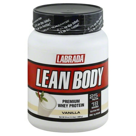 Lean Body 100% Whey Vanilla, 1.5lb