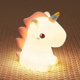 thumbnail image 1 of Unicorn Night Light, Kids Night Light, Girl Boy Adult Night Light, Rechargeable Kids Night Light, Silicone LED Kids Night Light Lamp, Lumino, 1 of 5