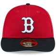 thumbnail image 2 of Men's New Era  Red/Navy Boston Red Sox 2025 Spring Training Low Profile 59FIFTY Fitted Hat, 2 of 6