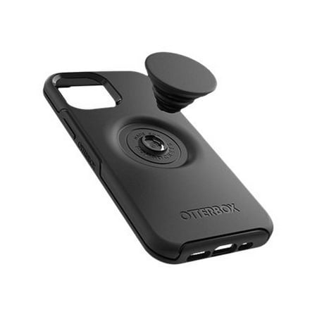 OtterBox - Otter + Pop Series for Apple® iPhone® 12 and iPhone 12 Pro - Black