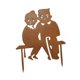 thumbnail image 5 of Estaca decorativa de metal para pareja de jardín, decoración de macizos de flores, accesorios de jardín, adorno, decoración de San Valentín, para pareja de ancianos, 5 of 9