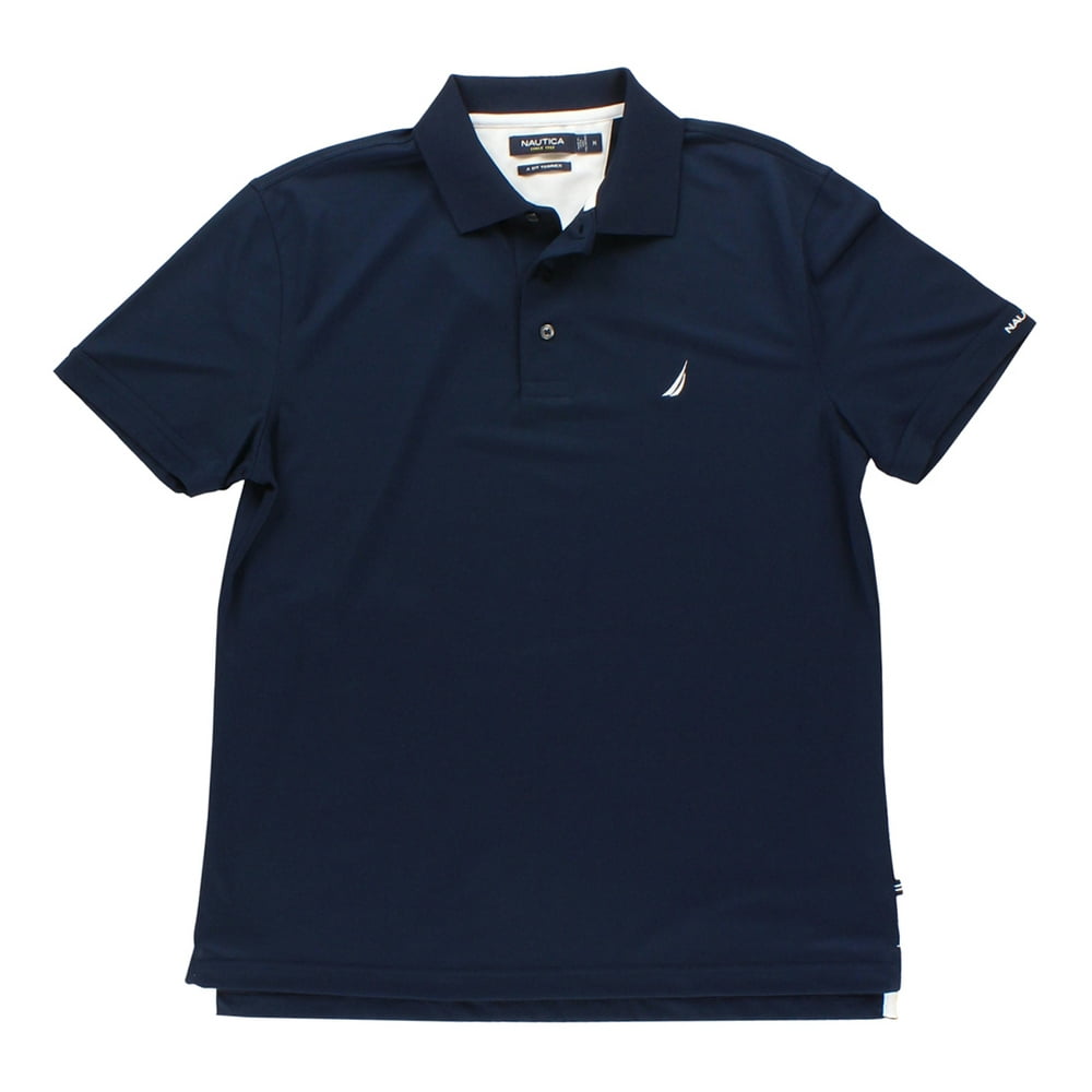 Nautica Nautica Men's TrimFit Solid Polo Shirt Navy S