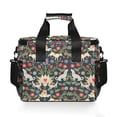 thumbnail image 7 of FORMRS Insulated Cooler Bag 24 Cans Capacity Soft Leakproof Lunch Box with Side Pockets, Floral Dogs Pattern, 7 of 7