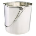 thumbnail image 1 of ProSelect Flat Sided Stainless Steel Farm Animal Food &Water Pail, 6 Qt, 1 of 4