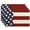 B, variant on 4th of July Decorations, 4PC Placemats Independence Day Flag Placemats Home Kitchen Insulated Linen Western Placemats