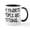 White/Black Inside, variant on CafePress - My Favorite People Are Fictional - 11 oz Ceramic Mug - Novelty Coffee Tea Cup