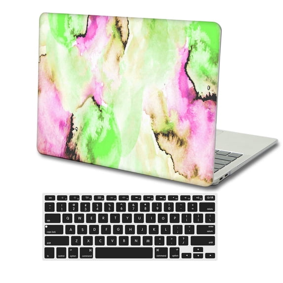 KSK KAISHEK Hard Shell Cover Only Compatible MacBook Air 13.6 inchs 2022.0 A2681 + Black Keyboard Cover, Colorful B 161
