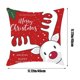 thumbnail image 2 of XWSHYW Almohada Fundas de Almohada Navideñas de 18,0X18,0 Pulgadas, Diseño de Copo de Nieve y Ciervos, Color Rojo y Blanco, Fundas de Cojines Decorativos de Navidad para El Hogar, Sofá, Cama, Decorac, 2 of 6