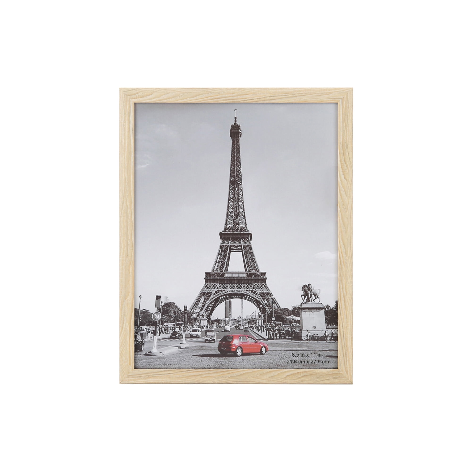 Scholartree 7 PACK 8.5x11 Picture Frame, Award Certificate Diploma Document Bulk 8.5 by 11 College Frames, Wall or Tabletop, Wood Grain Finish
