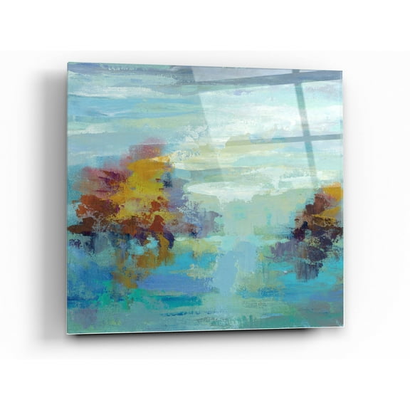 Epic Art 'Morning Mist I' by Silvia Vassileva, Acrylic Glass Wall Art, 24"x24"