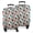 Orange Green White, variant on Black and White Checkered Pattern Luggage Cover Fashion Suitcase Cover Baggage Covers Fit 25-28 Inch Luggage (Go Travel)