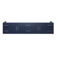 thumbnail image 3 of Lexora Home Geneva 84" Vanity Cabinet in Navy Blue, 3 of 11