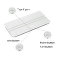thumbnail image 4 of Unipaws Pet Scale 220lbs - Dog Scale with Backlit LCD & Tempered Glass, AiLink App for Weight Tracking, lb/kg/st - for Home, Vet Clinic, Small Medium Dogs, 4 of 7