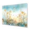 thumbnail image 2 of Designart "Daffodils Elegance Golden III" Floral Daffodil Metal Art Living Room, 2 of 5