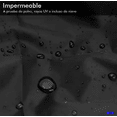 thumbnail image 3 of Funda Motocicleta Impermeable Modelo Negro Talla XL, 3 of 4