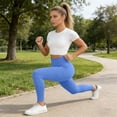 thumbnail image 7 of Certgust Hot Sales Under $20 High Waisted Workout Leggings for Women High Waisted Leggings for Women Tummy Control Soft Opaque Printed Yoga Pants Full Length Capri Workout, 7 of 7