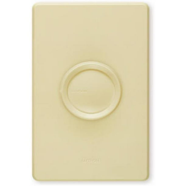 Lutron D600PH3K 600 Watt 3 Knob Single Pole Rotary Dimmer Walmart