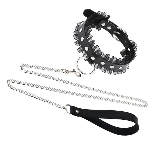 relayinert Collier Ras du Cou Style Gothique pour Déclaration de Mode avec Style Noir