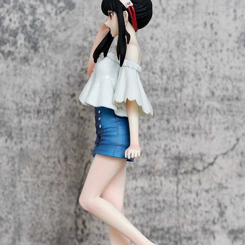 Yor Figure Beach Summer Clothes Yor Forger Action Figures 30cm/11.8inch PVC Characters Collectible Handicrafts for Anime Fans Gifts
