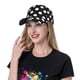 thumbnail image 5 of Fotbe Black and White Polka Dot Gorro Clásico de Béisbol, Gorra Ajustable con Broche Snapback, Gorro de Exterior de Algodón Suave, 5 of 6