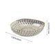 thumbnail image 3 of Cesta de ensalada de plástico en bandeja de verduras | Transparente, Blanco, Amarillo, Negro | Cuenco de polipropileno duradero de 7,87"x7,87" | Plato para servir aperitivos desagüables en casa, 3 of 6