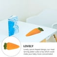 thumbnail image 5 of LEORX Ceramic Children Food Plate with Lovely Carrot Design for Home Use Orange Color, 5 of 8