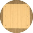 thumbnail image 1 of Ahgly Company Indoor Round Solid Brown Modern Area Rugs, 7' Round, 1 of 4