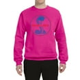 thumbnail image 2 of Wild Bobby, Shelby Cobra USA Logo Emblem Powered by Ford Motors, Cars and Trucks, Unisex Crewneck Graphic Sweatshirt, Fuschia, Medium, 2 of 4