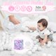 thumbnail image 3 of Pelotas Realhaha, 100 unidades, para bebés y niños, color morado, 3 of 9