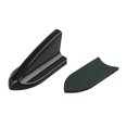 thumbnail image 3 of Unique Bargains 5pcs Shark Fin Shape Black Car Roof Spoiler Diffuser Vortex Generator Tail Wing, 3 of 4