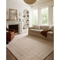 thumbnail image 2 of Chris Loves Julia x Loloi Polly Khaki / Sand 2'-3" x 3'-9" Accent Rug, 2 of 6