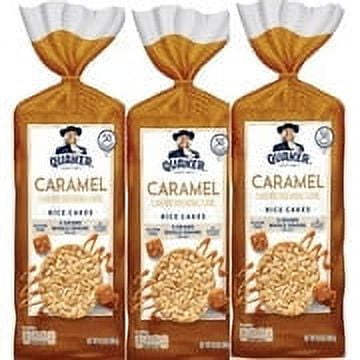 Quaker Caramel Corn Gluten Free Rice Cakes - 6.5oz paack of 3