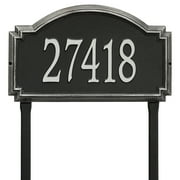 Whitehall 1296BS Williamsburg - Estate Lawn - One Line in Black/Silver