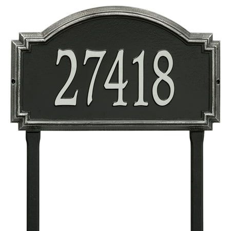 Whitehall 1296BS Williamsburg - Estate Lawn - One Line in Black/Silver