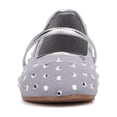 thumbnail image 5 of Olivia Miller Women's Eternity Rhinestone Mesh Flats, 5 of 8