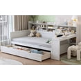 thumbnail image 3 of Wooden Twin Size Bed with Storage - Multifunctional & Stable, 3 of 20