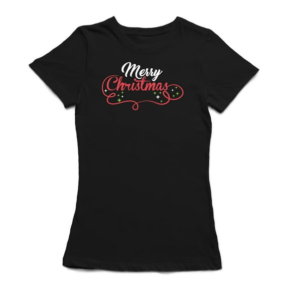 Merry Christmas Graphic Women's T-shirt