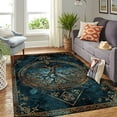 thumbnail image 4 of Celtic Tree of Life Rectangle Area Rug – Indoor/Outdoor – for Living Room, Bedroom, Hallway – Modern Home Decor Carpet – Non-Slip Backing – Machine Washable, 4 of 7