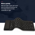 thumbnail image 4 of Teclado suave de 85 teclas, teclado plegable de silicona, teclado enrollable resistente al agua con cable USB para PC, Notebook y portátil Ormromra 2033469-2, 4 of 9
