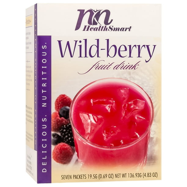 HealthSmart Cold Fruit Drink Wild Berry 15g Protein Low Calorie Low Carb Low Sugar