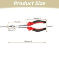 thumbnail image 3 of 5Ijo 6-Inch Pointed-Nose Pliers|Long Reach Long Nose Pliers 6 Inches Mini Wire Cutter With High Leverage TPR Handles Jewelry Making Pliers For Hard To Reach Narrow Reduce Efforts, 3 of 7