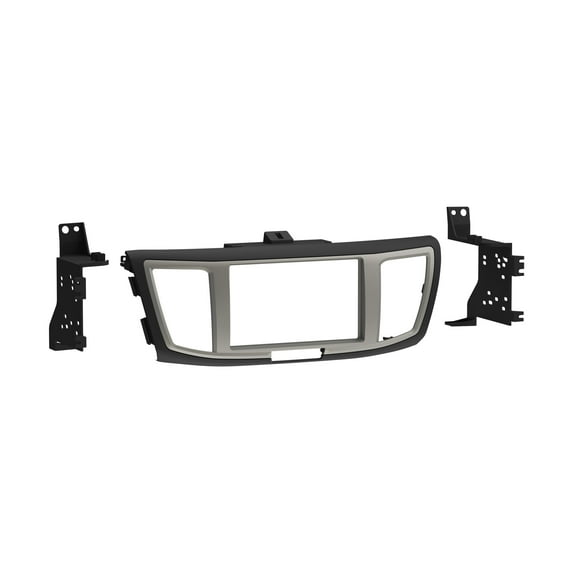 Metra Double-DIN Installation Kit for 2013 through 2017 Honda Accord (Black/Silver), 95-7804B