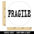 thumbnail image 2 of Fragile Text Egg Chicken Rubber Stamp - Small 3/4 Inch, 2 of 7