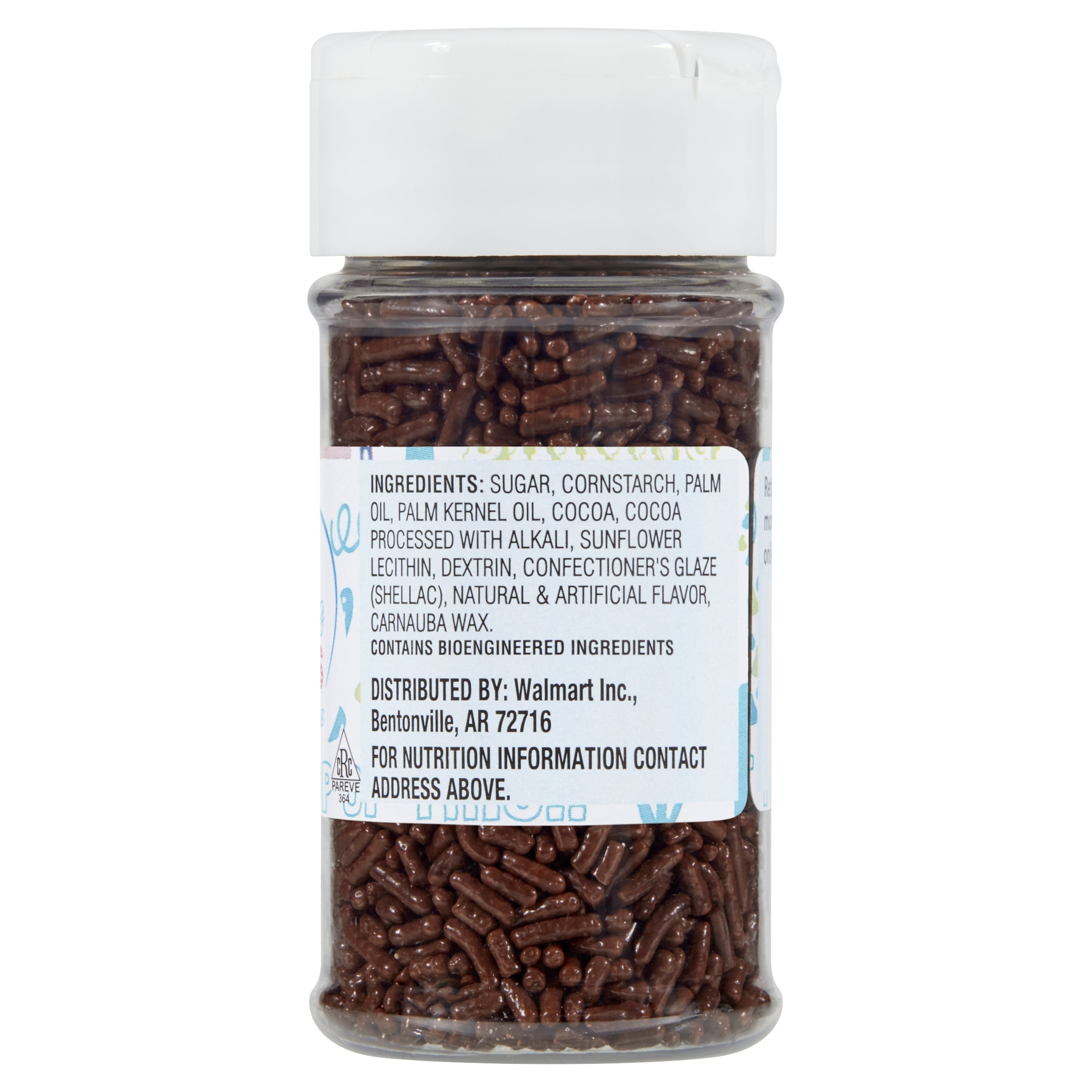 Great Value Chocolate Decorating Sprinkles, 2.7 oz