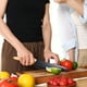 thumbnail image 4 of Juego de Cuchillos de Cocina hecef de 6 Piezas con Bloque - Acero, 4 of 11