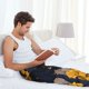 thumbnail image 5 of Balery Elegant Lady With Hat Pantalones de pijama para hombre, pijama ultraligero, pantalón de descanso-Large, 5 of 6