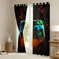 thumbnail image 3 of Manfei Colorful Game Console Curtains Pack of 2 (42x84 Each),Gamepad Gamer Curtains Blackout,Red Hexagon Pattern Bedroom Curtains For Kids,Super Cozy Room Decor, 3 of 6